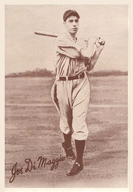 1939 Goudey World Wide Gum Joe DiMaggio # Baseball Card