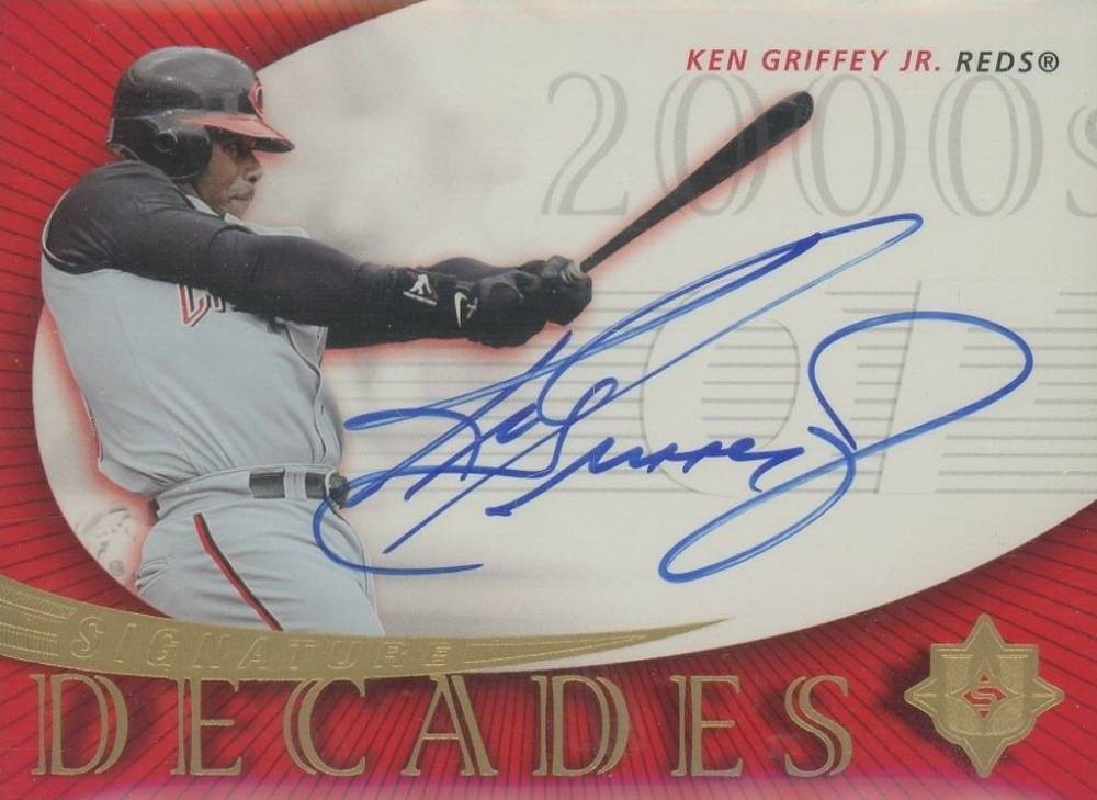 2005 Ultimate Signature Edition Signature Decades Ken Griffey Jr. #SD-KG Baseball Card