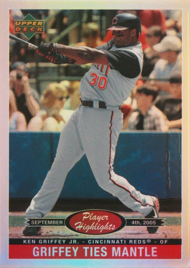 2006 Upper Deck Player Highlights Ken Griffey Jr. #PH-28 Baseball Card