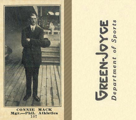 1916 Green-Joyce Connie Mack #107 Baseball Card