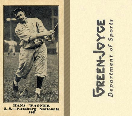 1916 Green-Joyce Hans Wagner #182 Baseball Card