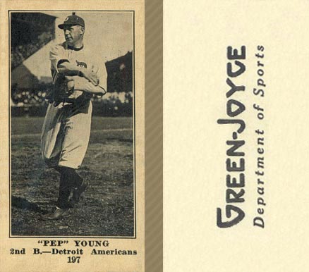 1916 Green-Joyce Pep Young #197 Baseball Card
