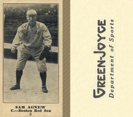 1916 Green-Joyce Sam Agnew #2 Baseball Card
