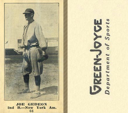 1916 Green-Joyce Joe Gedeon #66 Baseball Card