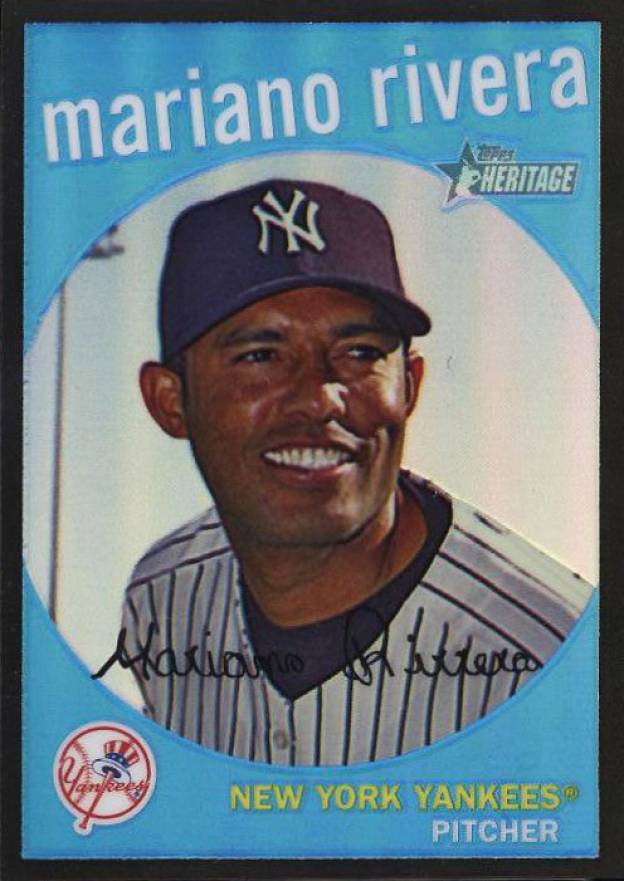 2008 Topps Heritage Chrome Mariano Rivera #C156 Baseball Card