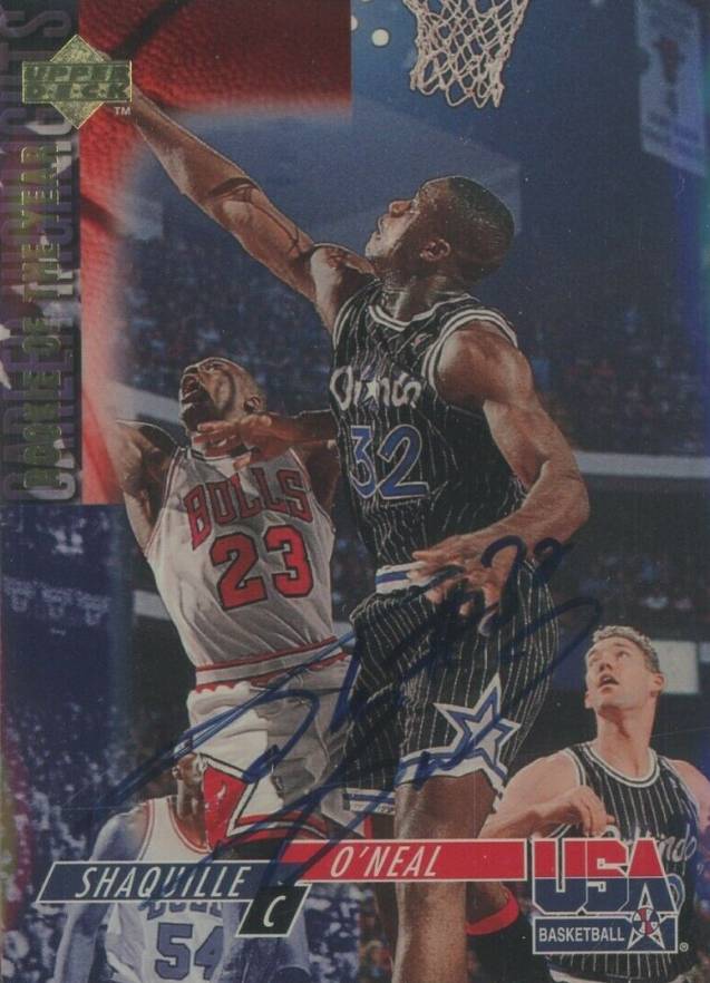 1994 Upper Deck USA  Shaquille O'Neal #50 Basketball Card