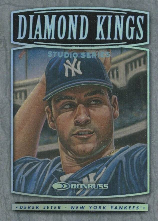 2001 Donruss 1999 Retro Diamond Kings Derek Jeter #5 Baseball Card