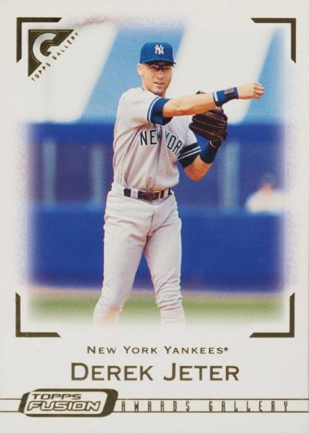 2001 Topps Fusion Derek Jeter #73 Baseball Card