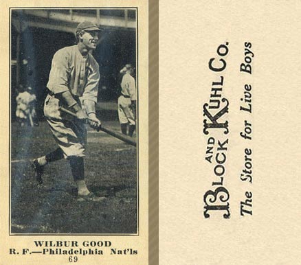 1916 Block & Kuhl (1916) Wilbur Good #69 Baseball Card
