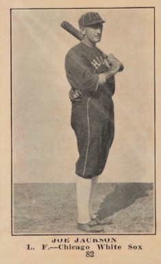 1917 Boston Store Joe Jackson #82 Baseball Card