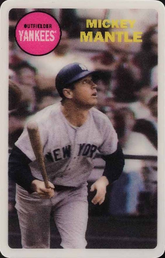 2012 Topps Archives 3-D Mickey Mantle # Baseball Card