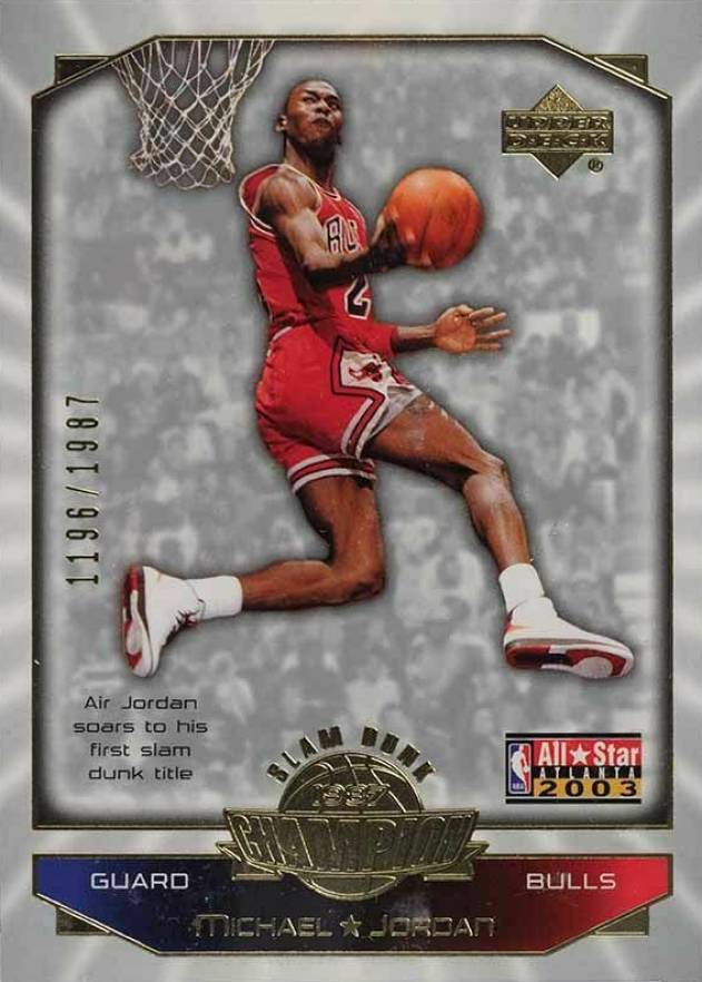 2002 Upper Deck All-Star Weekend Michael Jordan #MJ1 Basketball Card