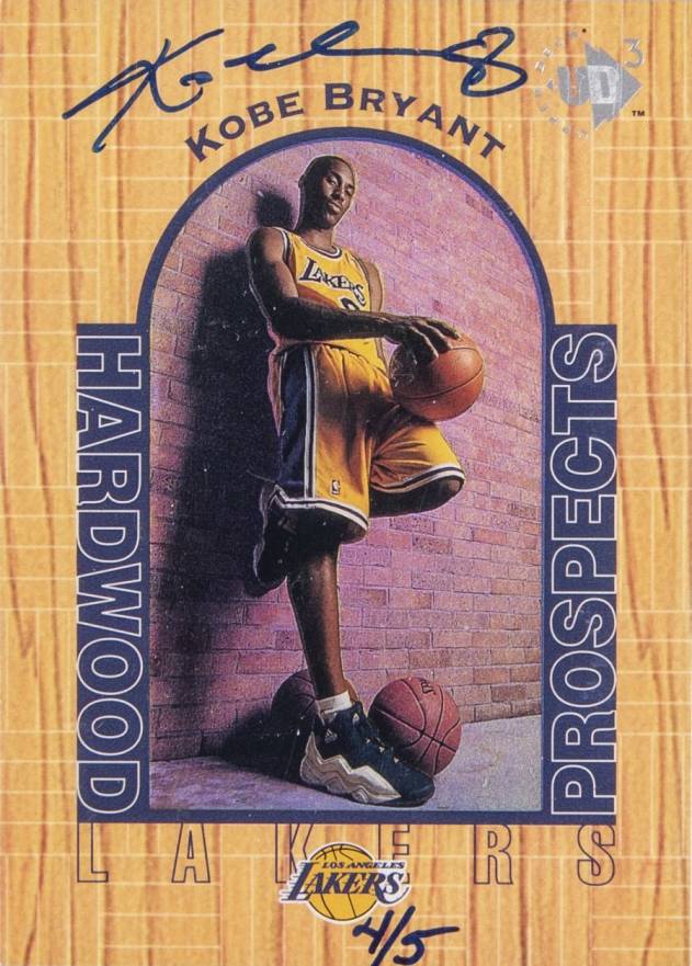 2000 Upper Deck Reserve Buyback Kobe Bryant #19 Basketball Card