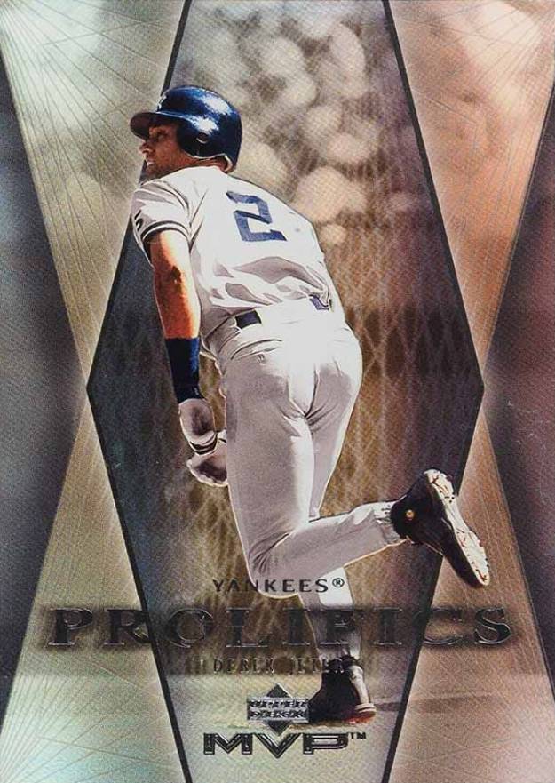 2000 Upper Deck MVP Prolifics Derek Jeter #P3 Baseball Card