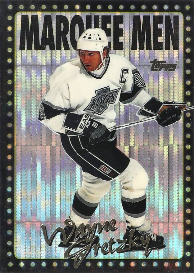 1995 Topps Marquee Men Power Boosters Wayne Gretzky #375 Hockey Card