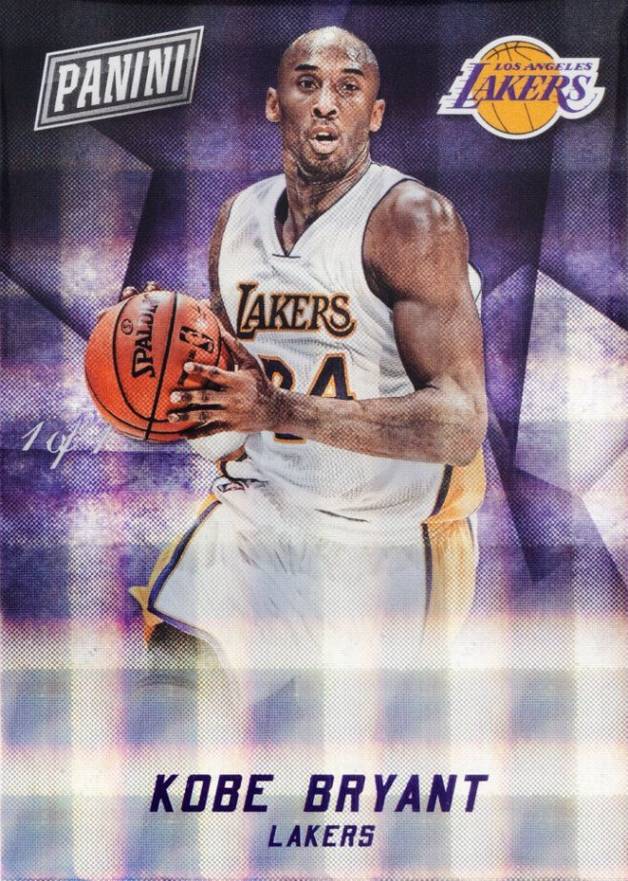 2015 Panini Black Friday Kobe Bryant #13 Basketball Card