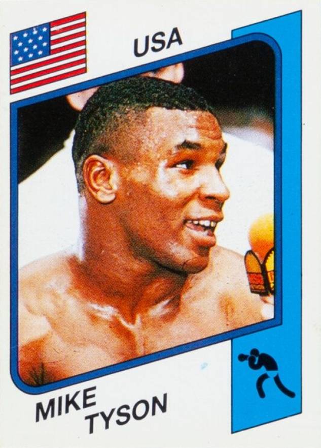 1987 Panini Supersport UK Mike Tyson #153 Other Sports Card