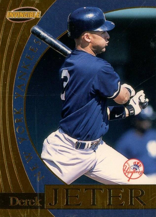 1999 Pacific Invincible Flash Point Derek Jeter #12 Baseball Card