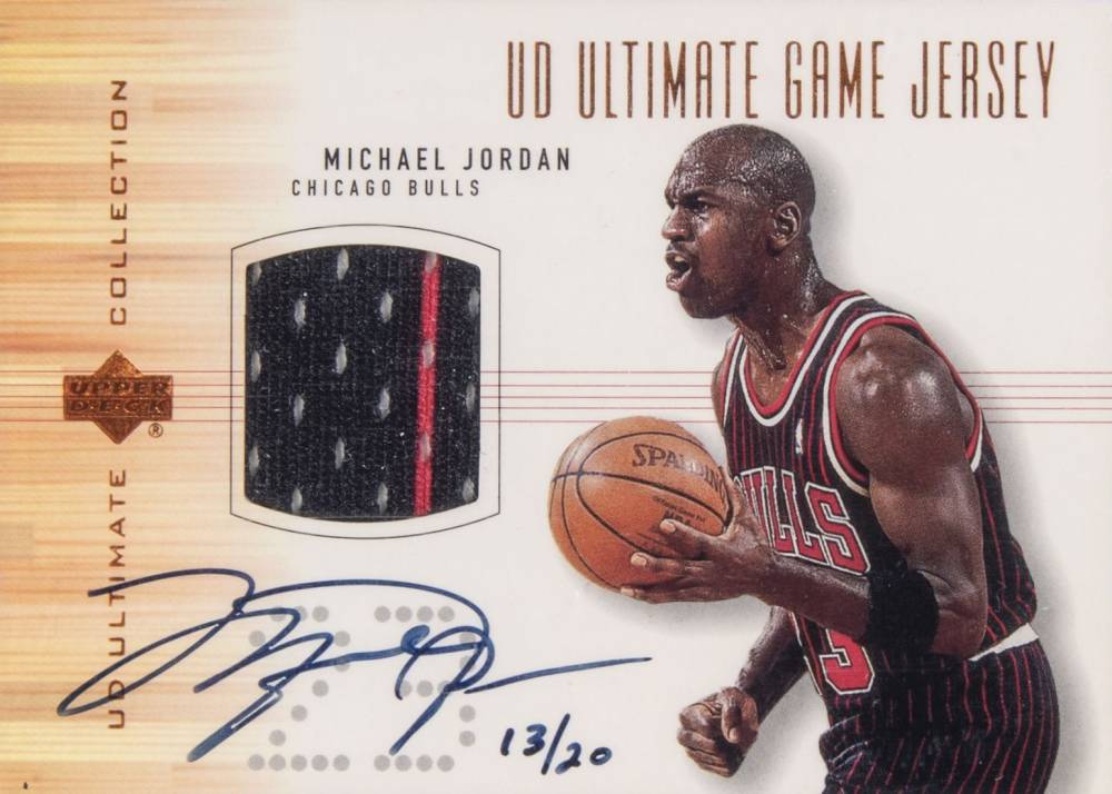 2001 Ultimate Collection Buybacks Michael Jordan #MJ-J Basketball Card