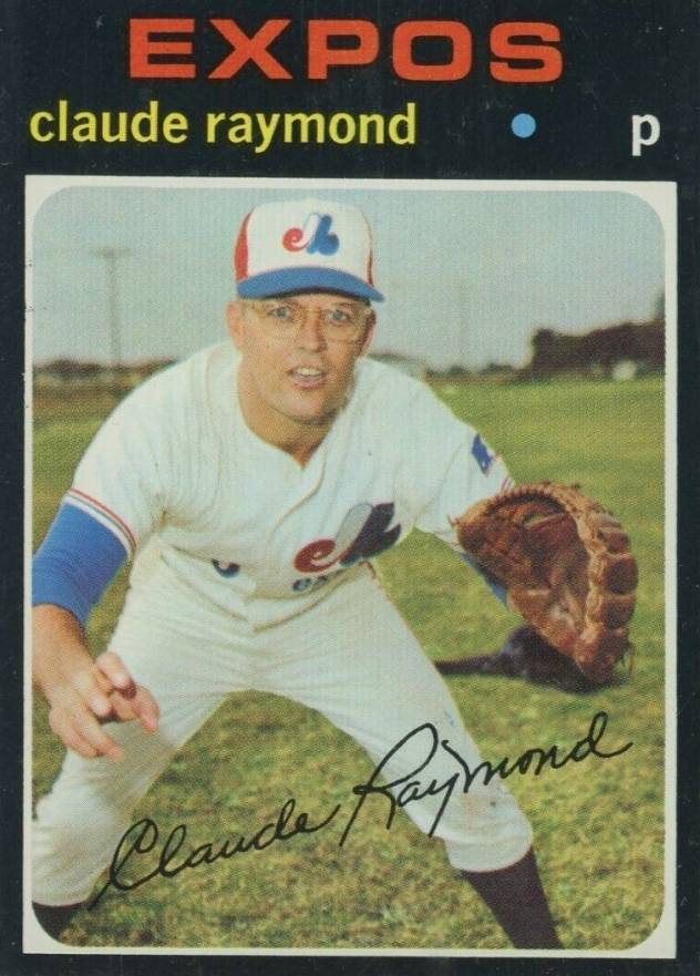1971 O-Pee-Chee Claude Raymond #536 Baseball Card