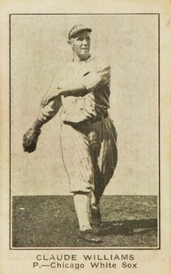 1921 Holsum Bread (1921) Claude Williams # Baseball Card