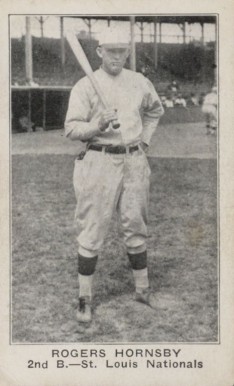1921 Holsum Bread (1921) Rogers Hornsby # Baseball Card
