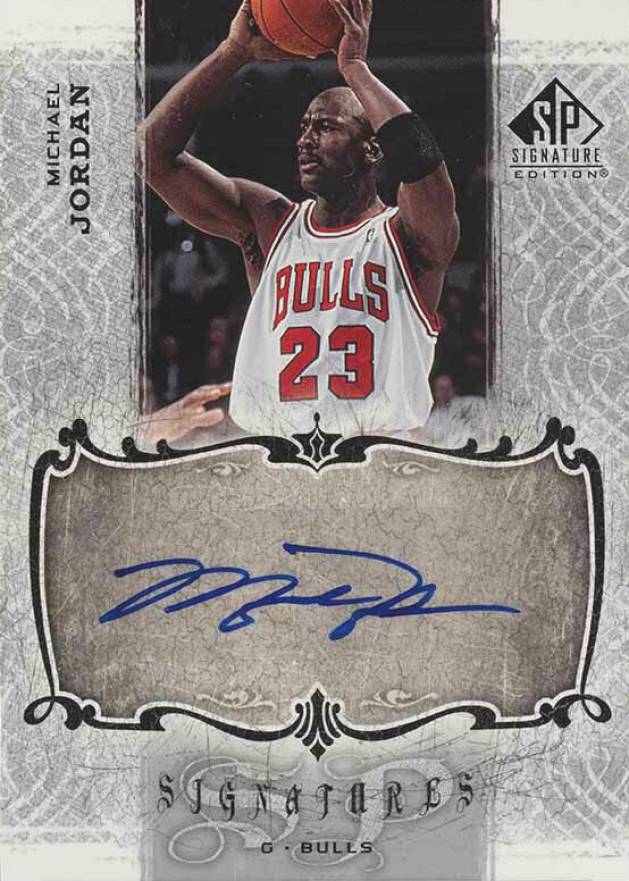 2006 SP Signature Signatures Michael Jordan #SPSMJ Basketball Card