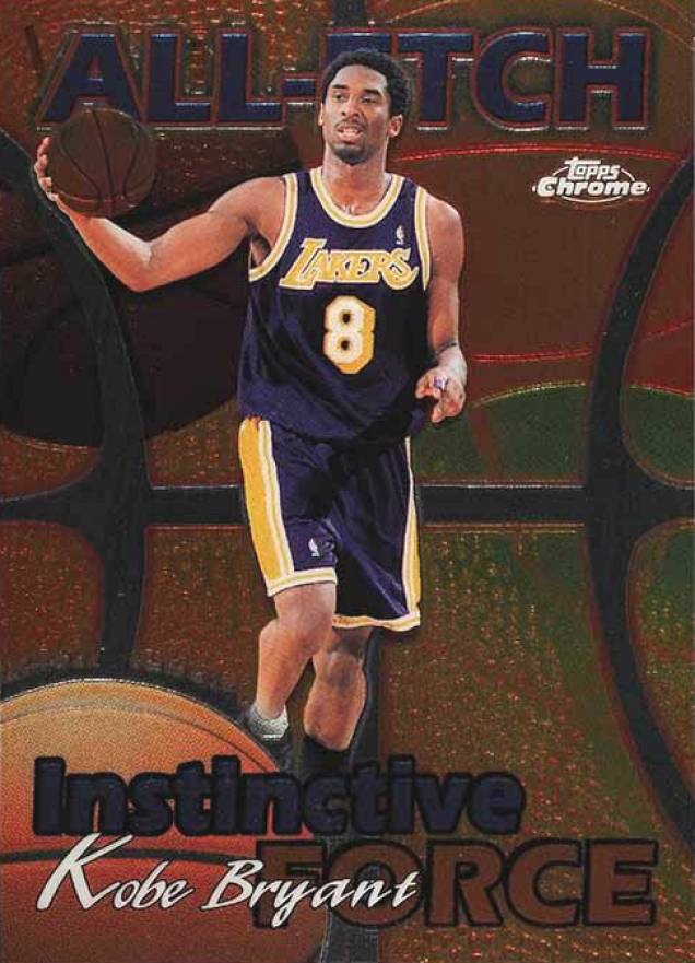 1999 Topps Chrome All-Etch Kobe Bryant #AE15 Basketball Card