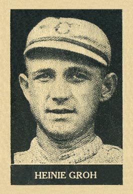 1927 Honey Boy Ice Cream Heinie Groh #16 Baseball Card