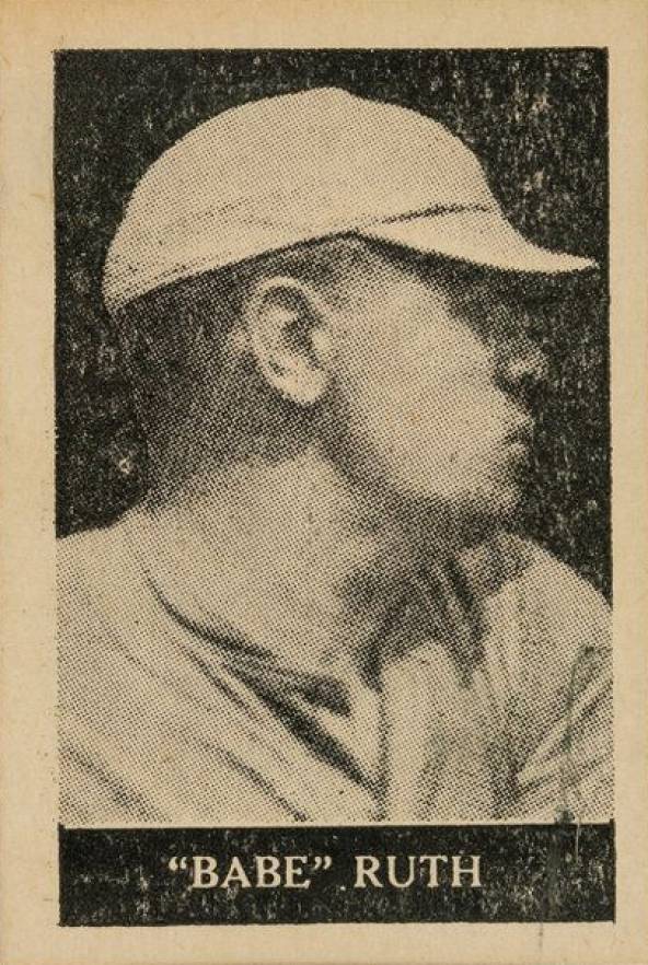 1927 Honey Boy Ice Cream Babe Ruth #14 Baseball Card