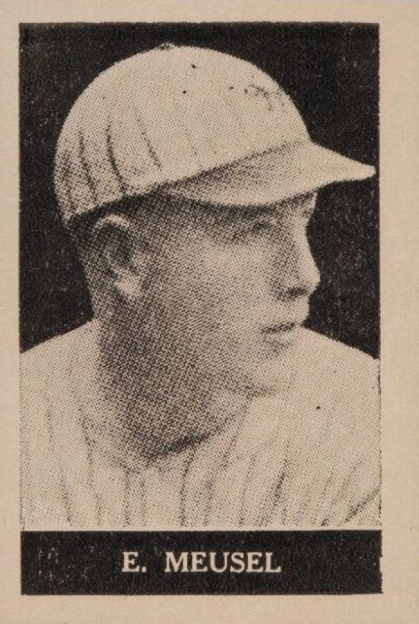 1927 Honey Boy Ice Cream Emil Meusel #12 Baseball Card