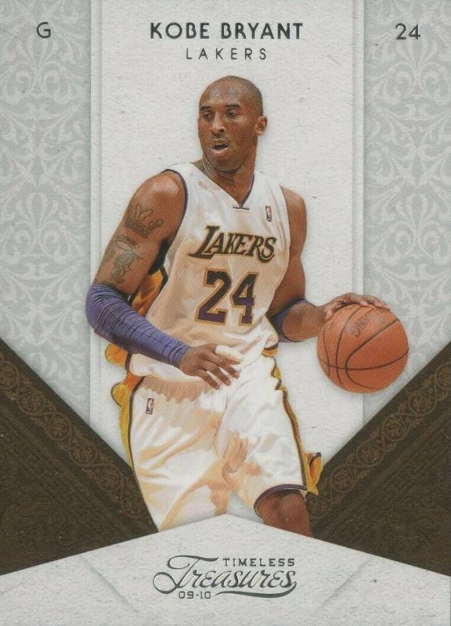 2009 Panini Timeless Treasures  Kobe Bryant #1 Basketball Card