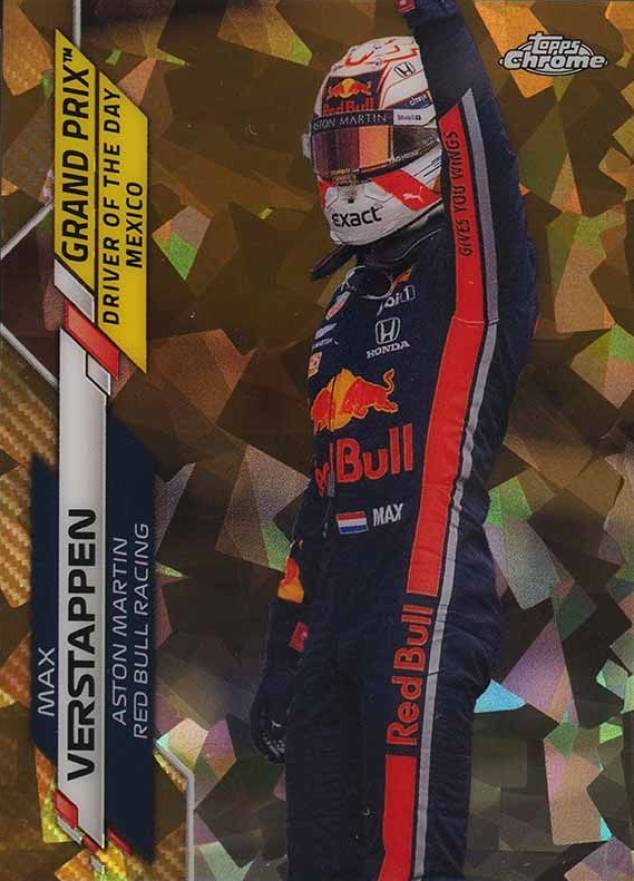 2020 Topps Chrome Formula 1 Sapphire Edition Max Verstappen #171 Other Sports Card