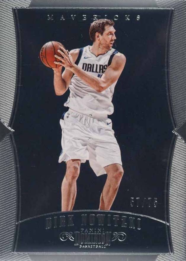 2017 Panini Dominion Dirk Nowitzki #98 Basketball Card