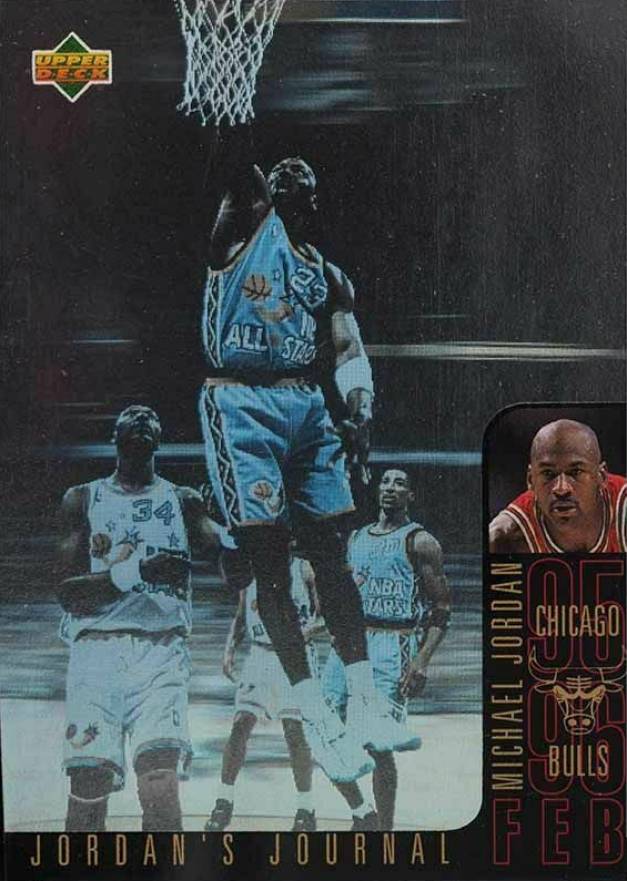 1996 Collector's Choice International Spanish Jordan's Journal Michael Jordan #J4 Basketball Card