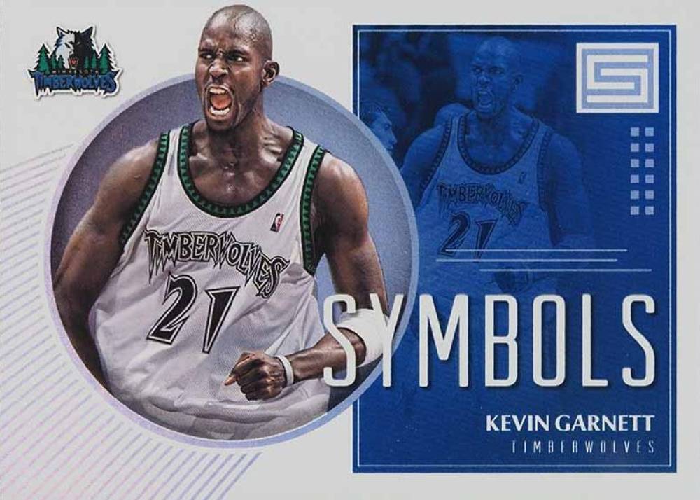 2018 Panini Status Symbols Kevin Garnett #12 Basketball Card