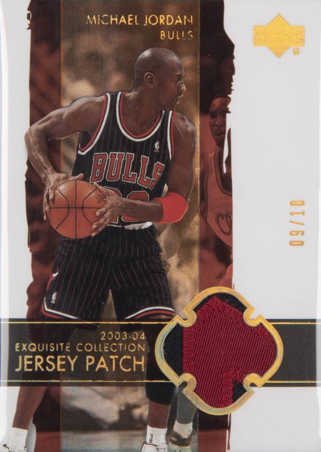 2003 Upper Deck Exquisite Collection Michael Jordan #3-P Basketball Card