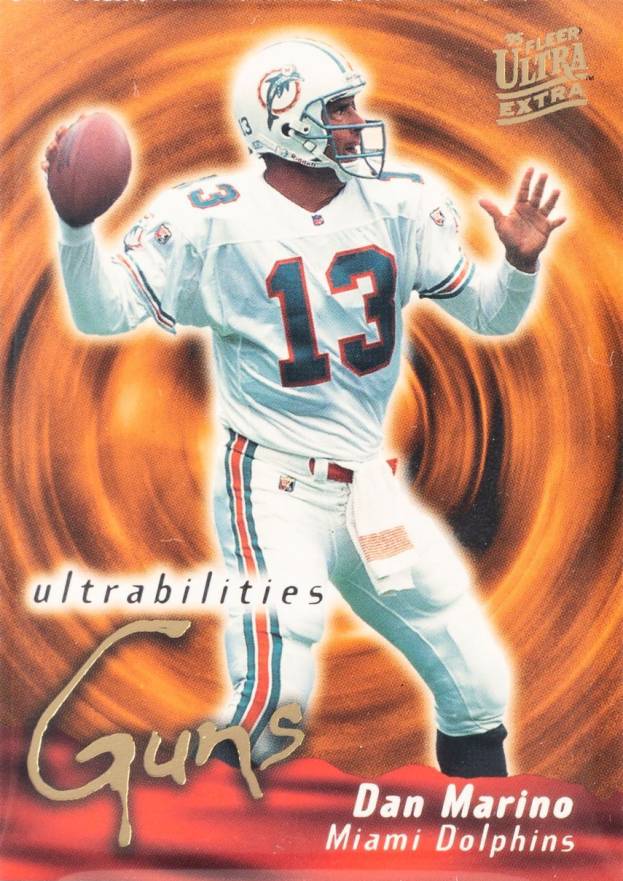 1995 Ultra Ultrabilities Dan Marino #1 Football Card
