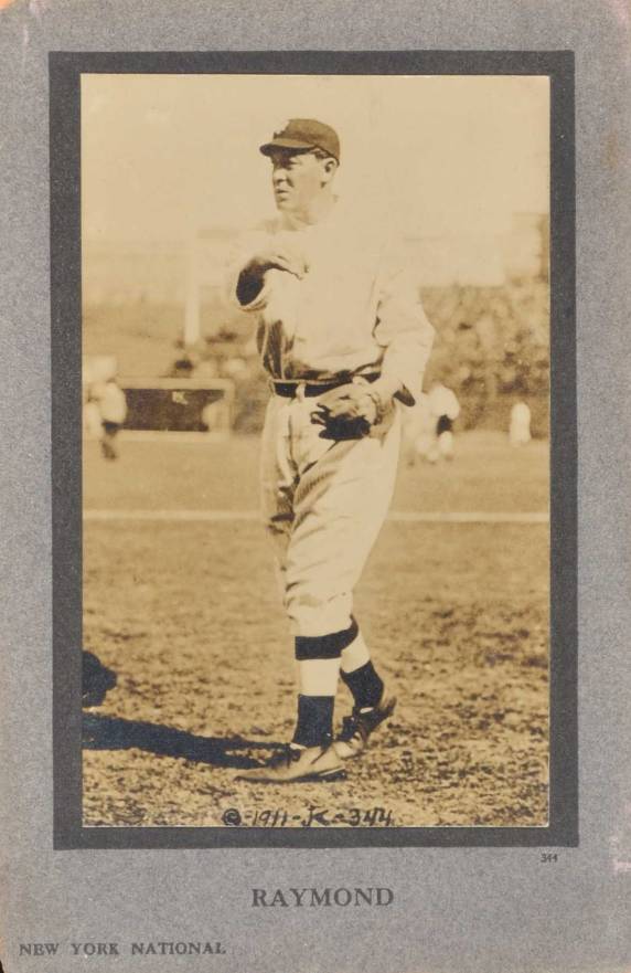 1911 Jones, Keyser & Arras Cabinets Bugs Raymond #344 Baseball Card