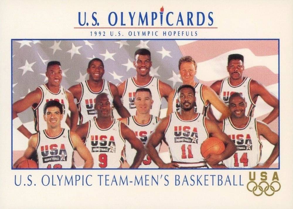 1992 Impel Olympicards U.S. Olympic Team #18 Basketball Card