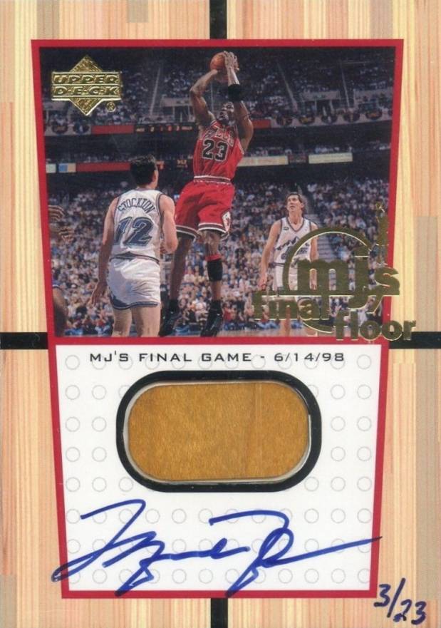 1999 Upper Deck MJ Final Floor  Michael Jordan #FF1A Basketball Card