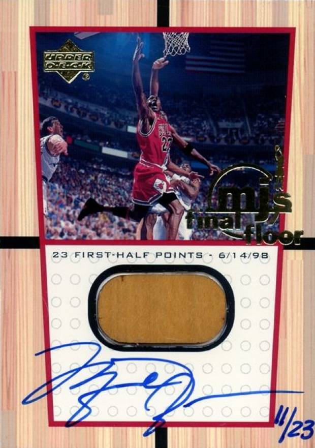 1999 Upper Deck MJ Final Floor  Michael Jordan #FF5A Basketball Card