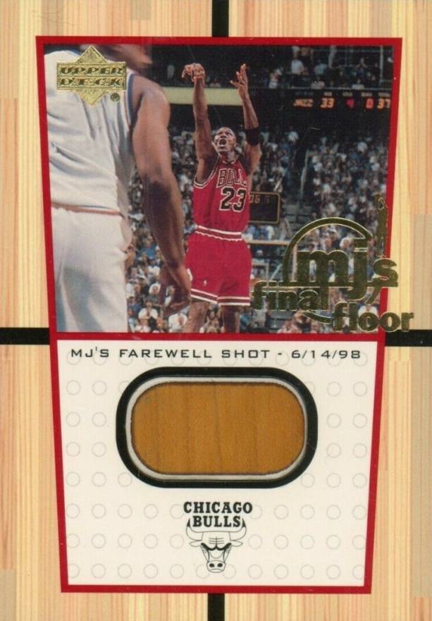 1999 Upper Deck MJ Final Floor  Michael Jordan #FF12 Basketball Card