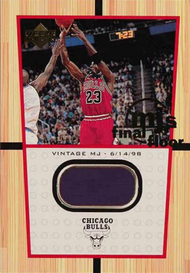 1999 Upper Deck MJ Final Floor  Michael Jordan #FF6 Basketball Card