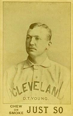 1893 Just So Tobacco D.T. Young #13 Baseball Card