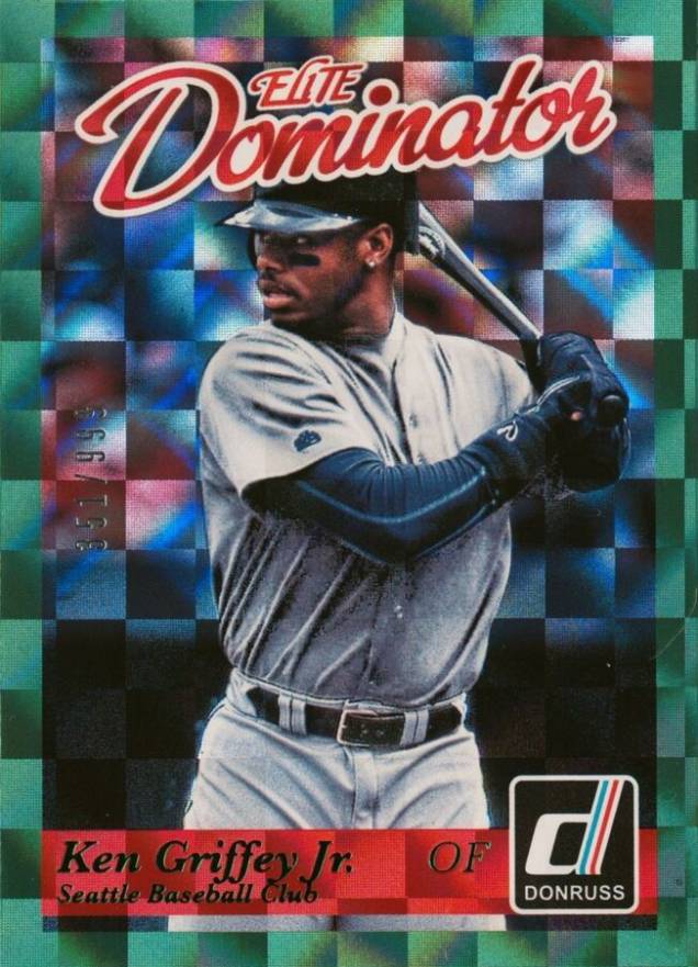 2014 Donruss Elite Dominators Ken Griffey Jr. #23 Baseball Card