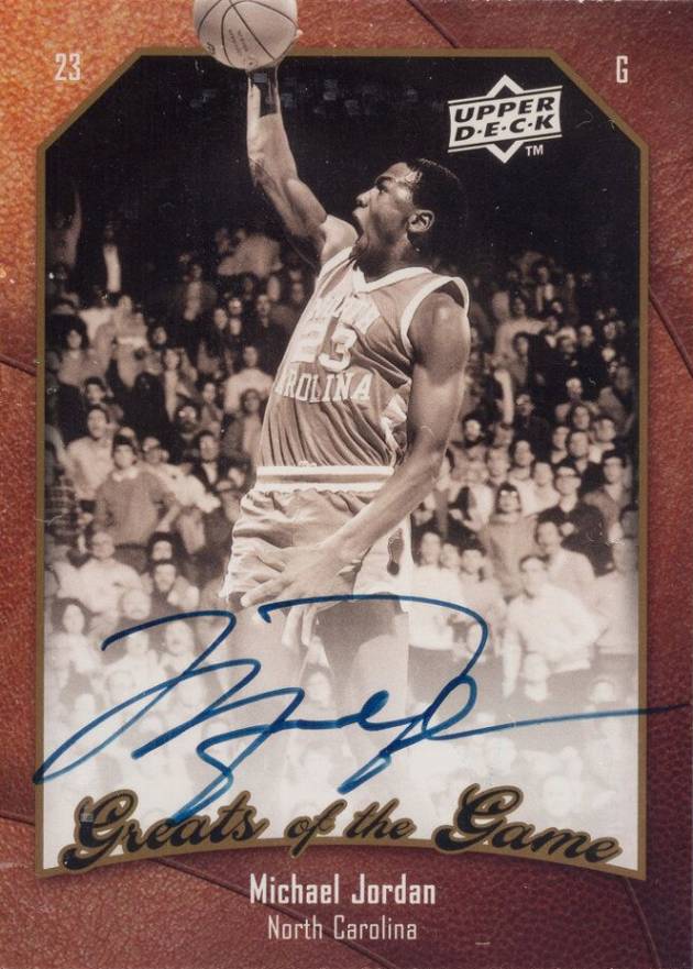 2009 Upper Deck Greats of the Game Michael Jordan #6 Basketball Card