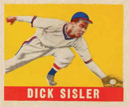 1948 Leaf Dick Sisler #143 Baseball Card