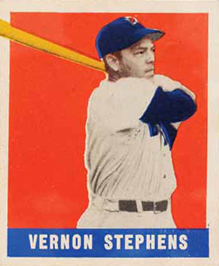 1948 Leaf Vernon Stephens #161 Baseball Card