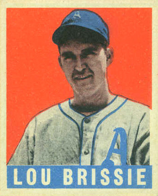 1948 Leaf Lou Brissie #31 Baseball Card